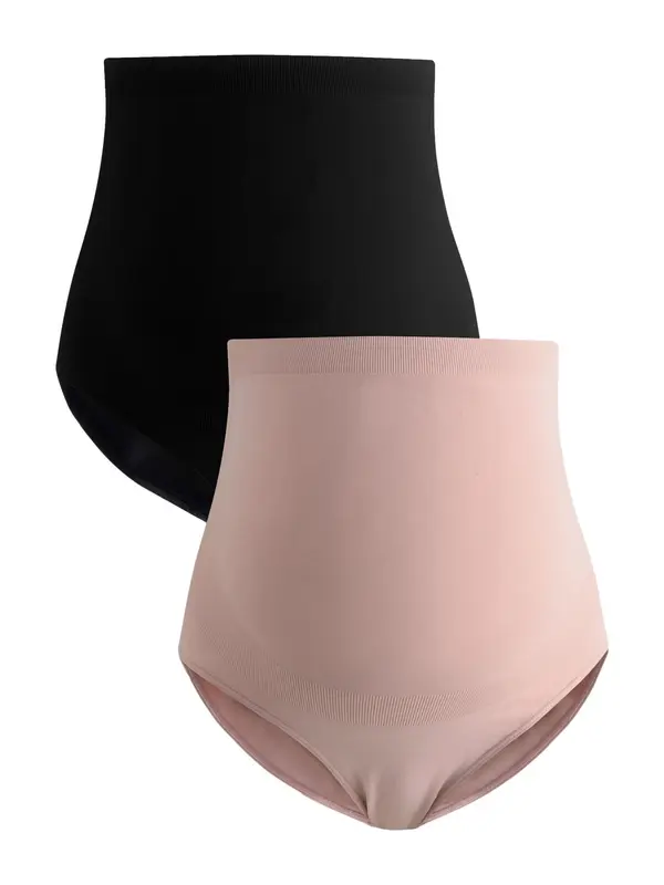 Next Next Spodnje hlačke  rosé / črna