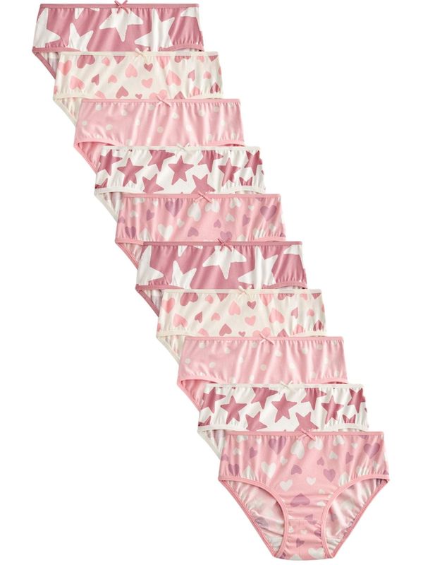 Next Next Spodnjice  ecru / roza