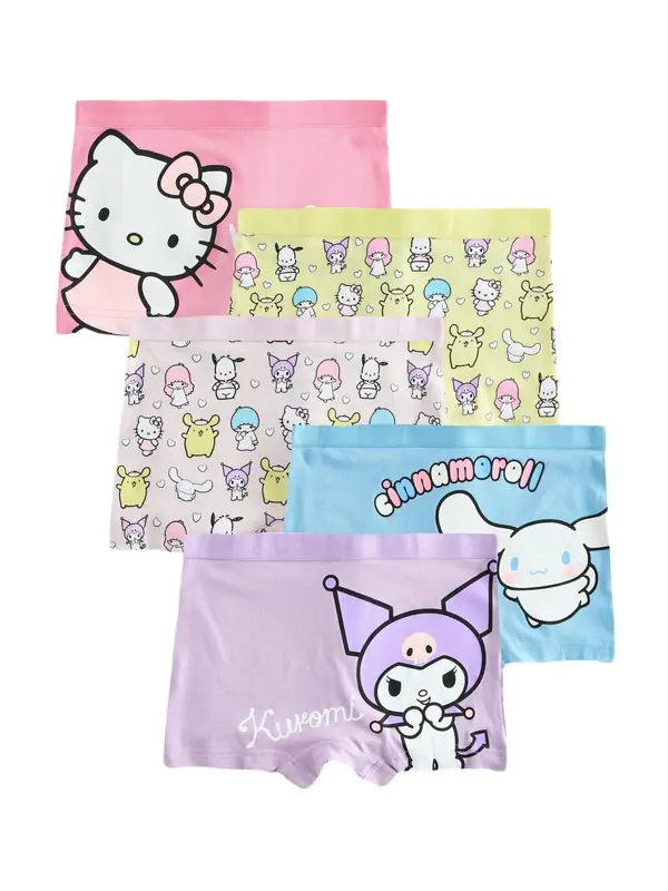 Next Next Spodnjice 'Hello Kitty'  nebeško modra / rumena / lila / roza / roza