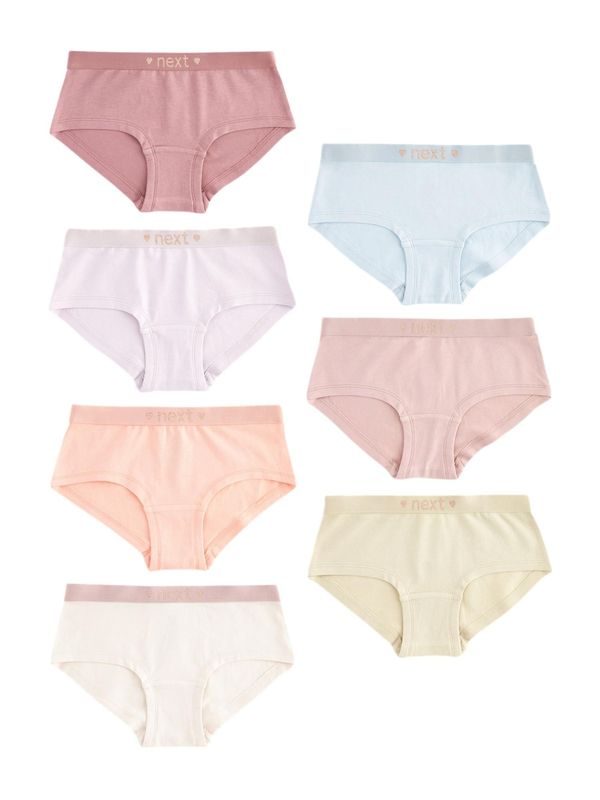 Next Next Spodnjice  kremna / svetlo modra / pastelno lila / breskev / roza