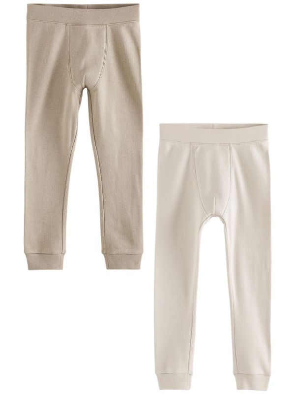 Next Next Spodnjice  kremna / temno bež