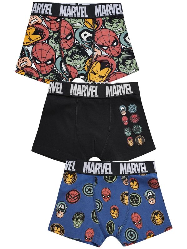 Next Next Spodnjice 'Lizenz'  modra / mešane barve / črna