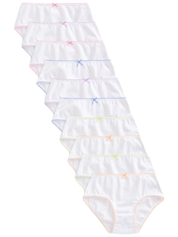 Next Next Spodnjice  mešane barve / bela