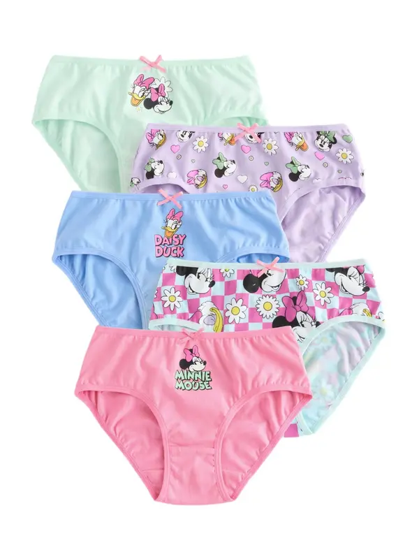 Next Next Spodnjice 'Minnie Mouse'  svetlo modra / svetlo zelena / mauve / svetlo roza