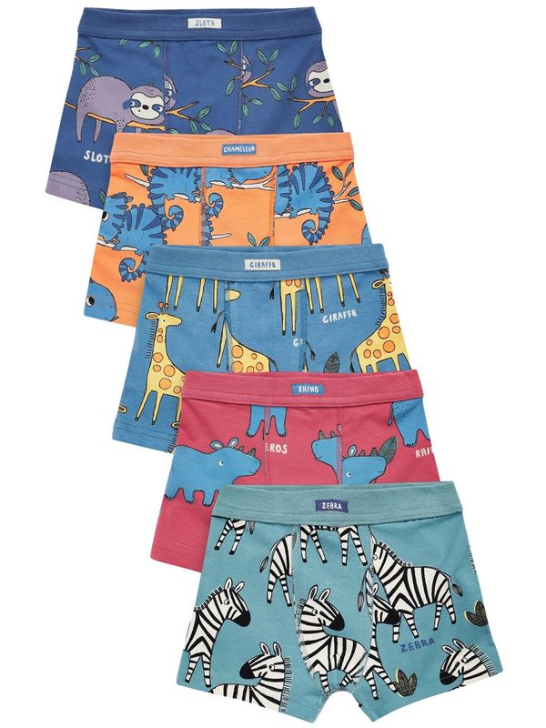 Next Next Spodnjice  modra / oranžna / bela