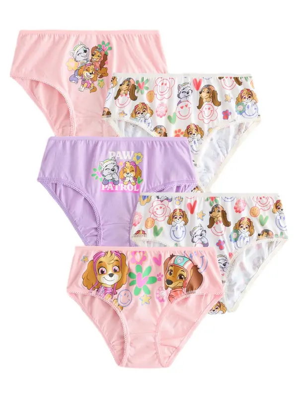 Next Next Spodnjice 'Paw Patrol'  rjava / svetlo lila / roza / bela