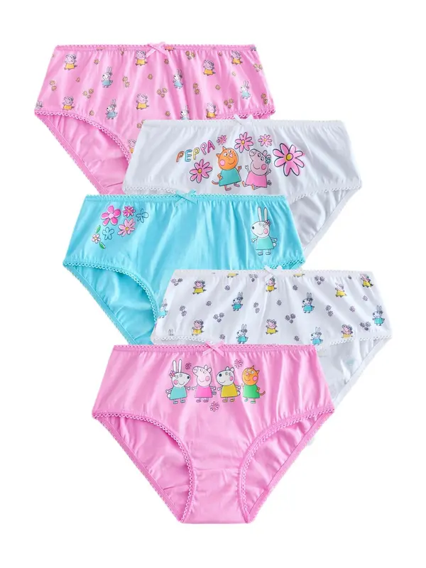 Next Next Spodnjice 'Peppa Pig'  voda / svetlo roza / bela