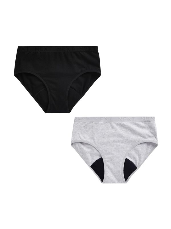 Next Next Spodnjice 'Period'  svetlo siva / črna