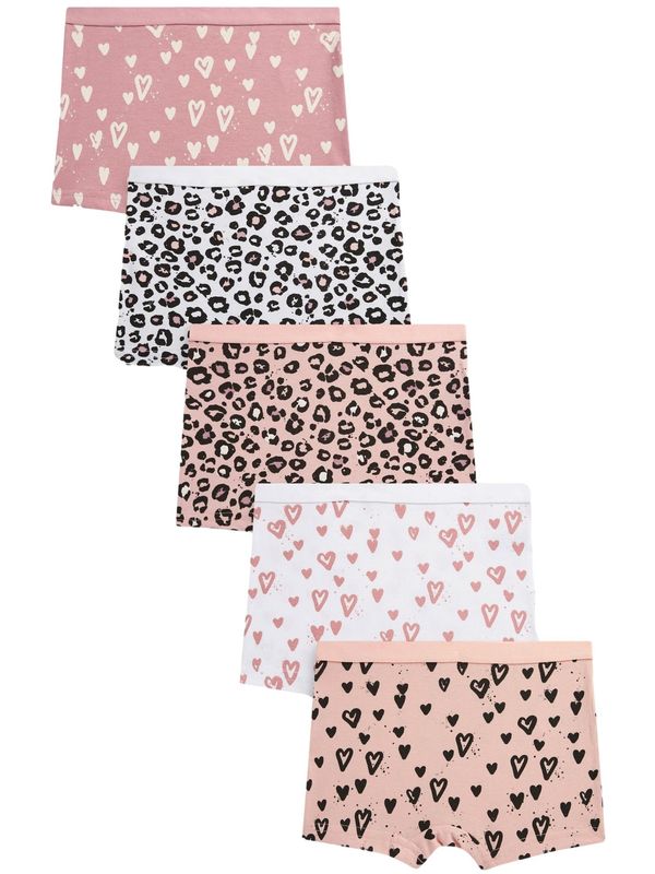 Next Next Spodnjice  roza / črna / bela