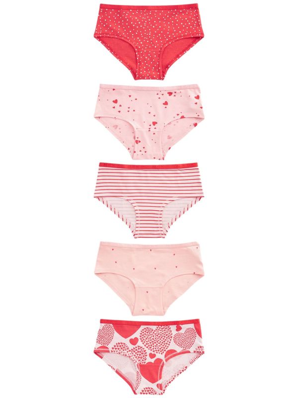 Next Next Spodnjice  roza / rdeča / bela