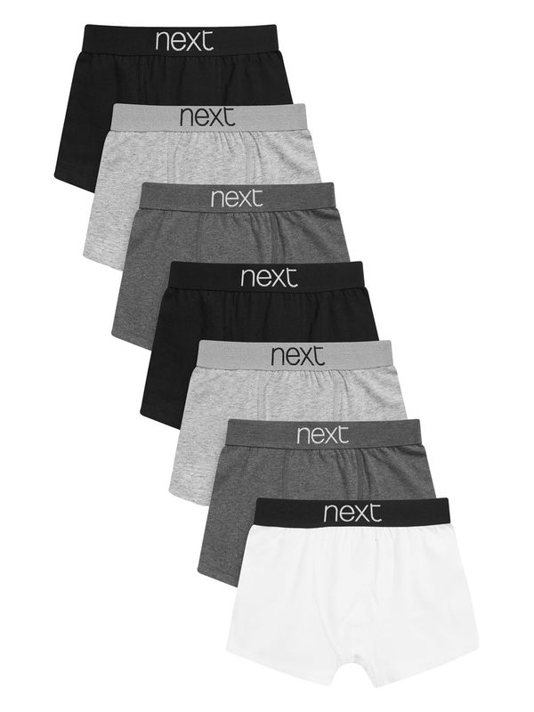 Next Next Spodnjice  temno siva / pegasto siva / črna / bela