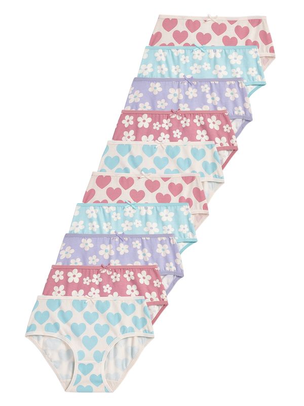 Next Next Spodnjice  voda / lila / roza / off-bela