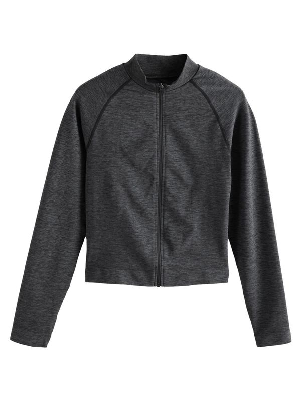 Next Next Športna jopa na zadrgo  antracit