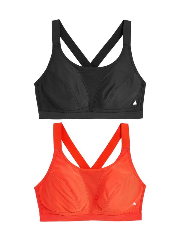 Next Next Športni nederček  rdeča / črna