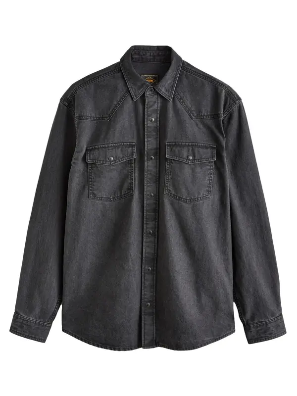 Next Next Srajca  črn denim