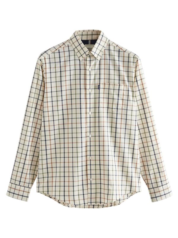 Next Next Srajca  ecru / mornarska / rjava