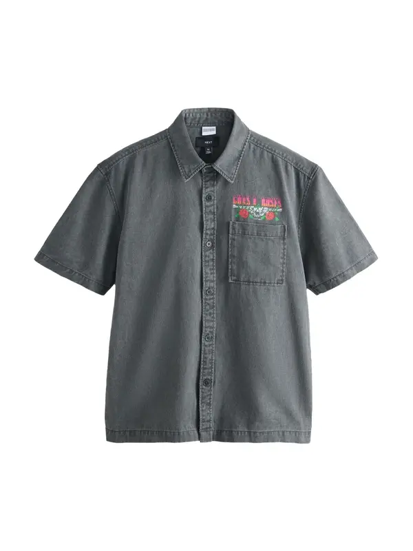 Next Next Srajca  kari / siv denim / svetlo roza / temno rdeča