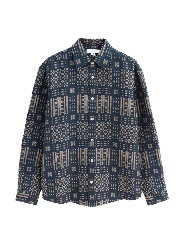 Next Next Srajca  kremna / indigo