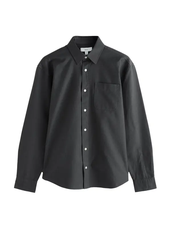Next Next Srajca 'Oxford'  temno siva