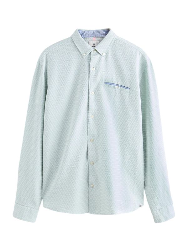 Next Next Srajca  pastelno zelena / off-bela