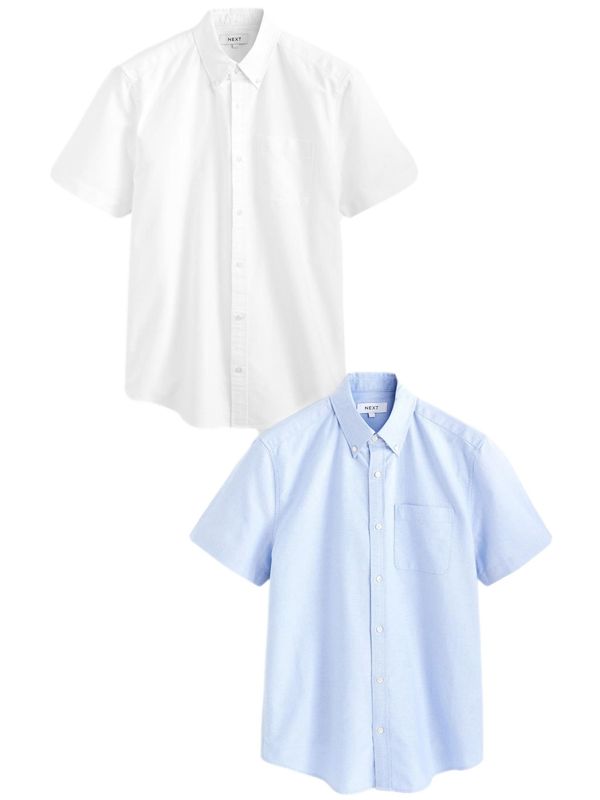 Next Next Srajca  svetlo modra / bela