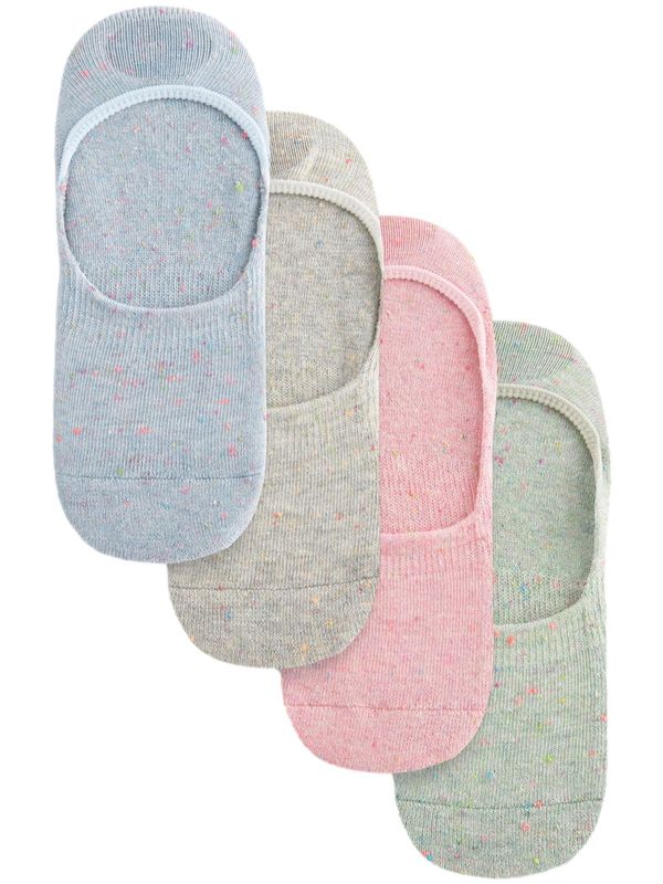 Next Next Stopalke  progasto modra / pegasto siva / večbarvno zelena / pegasto roza