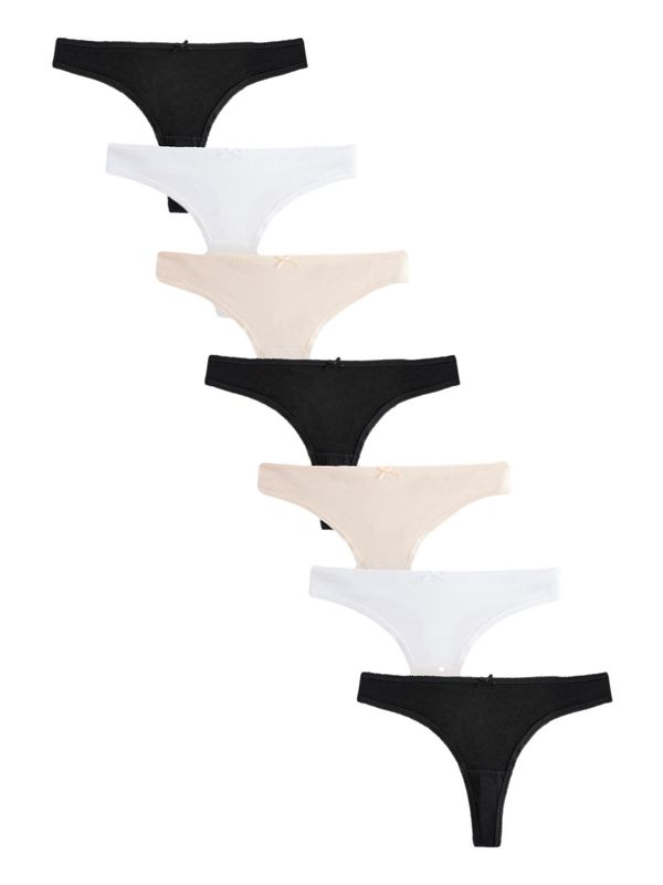 Next Next Tangice  bež / črna / bela