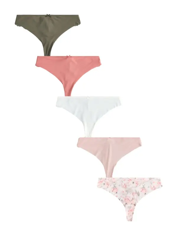 Next Next Tangice  nude / oliva / staro roza / bela