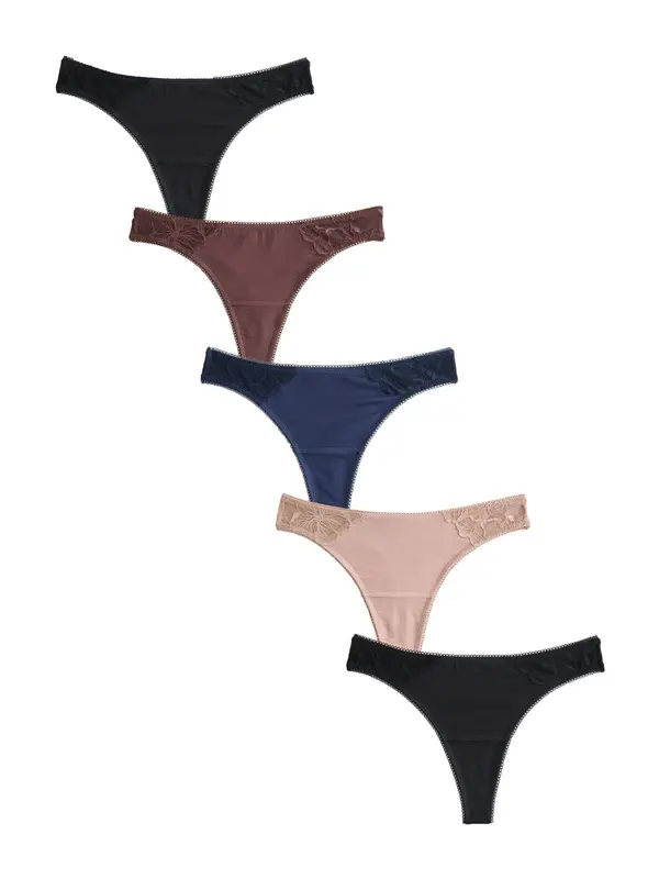 Next Next Tangice  nude / temno modra / temno rjava / črna