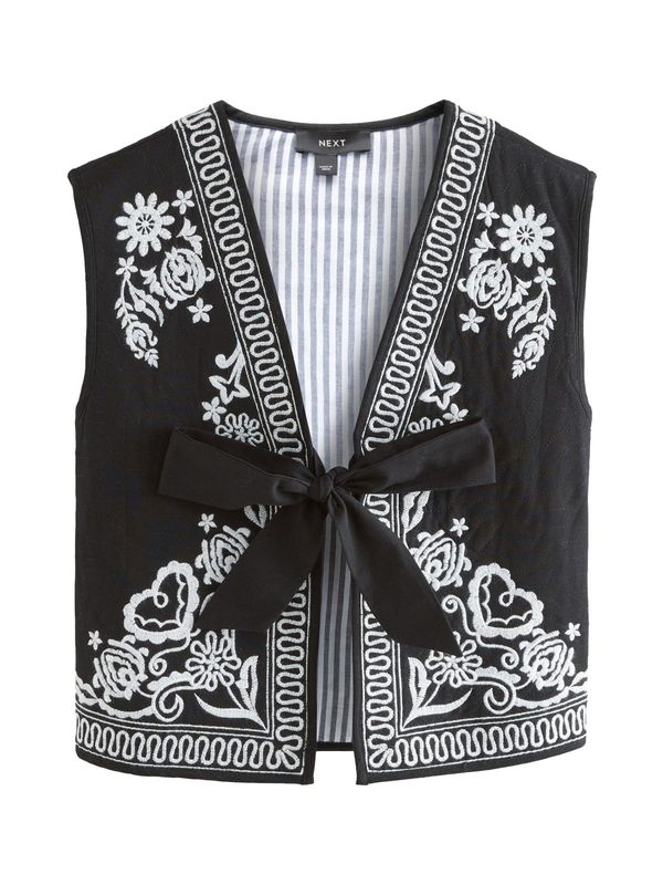 Next Next Telovnik  črna / bela