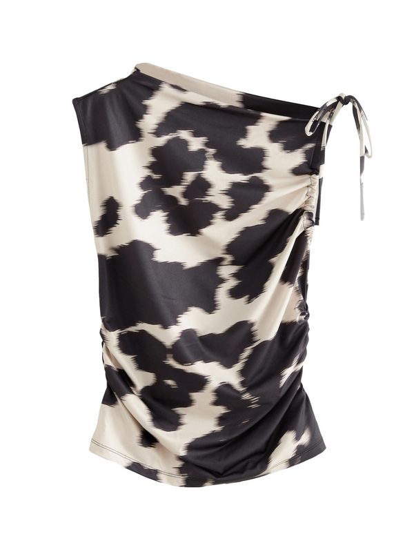 Next Next Top  svetlo bež / črna