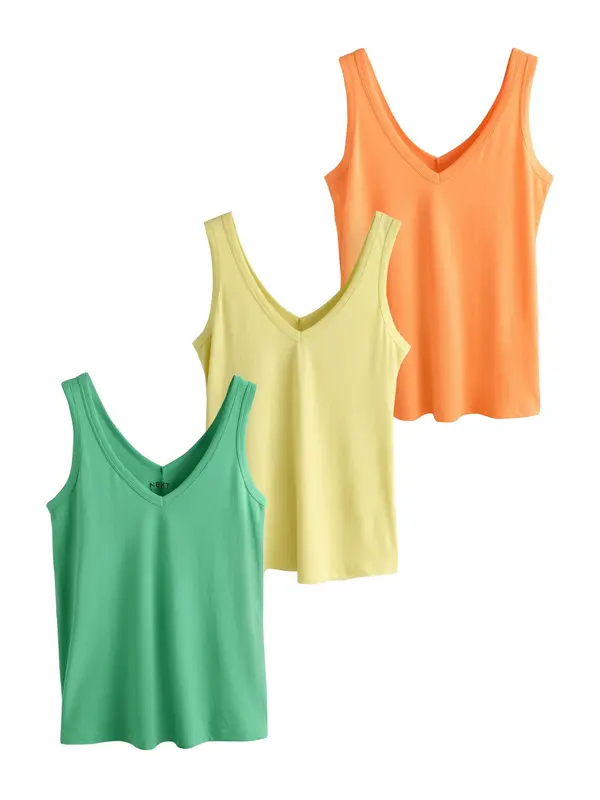 Next Next Top  svetlo rumena / zelena / mandarina