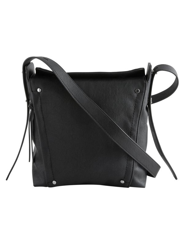 Next Next Torba za čez ramo 'Crinkle'  črna