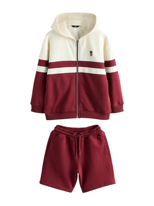 Next Next Trenirka za tek  ecru / burgund