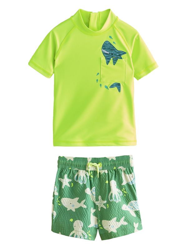 Next Next UV-zaščita  bež / svetlo zelena / temno zelena