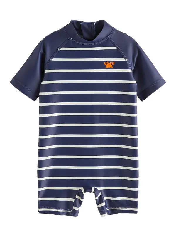 Next Next UV-zaščita  mornarska / oranžna / bela