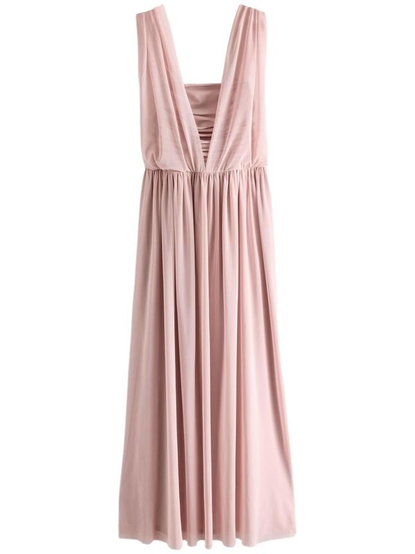 Next Next Večerna obleka  pastelno roza