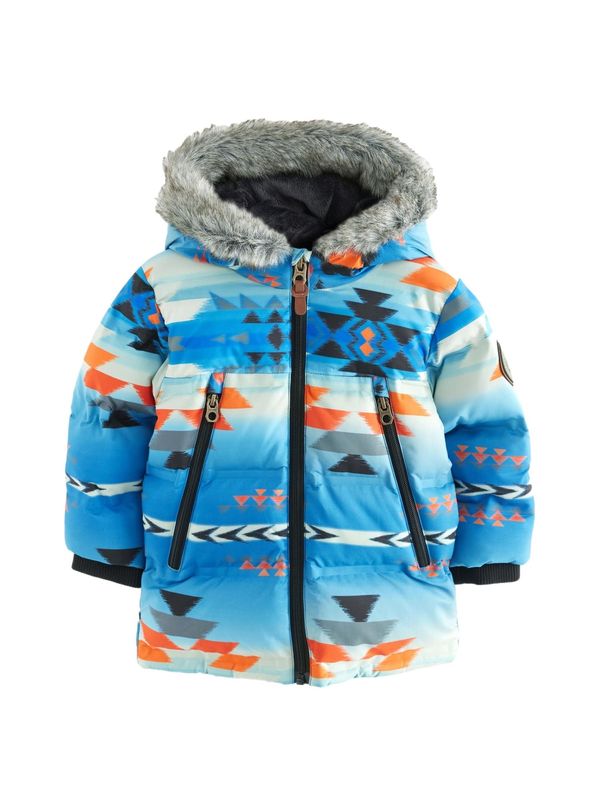 Next Next Zimska jakna  modra / mešane barve