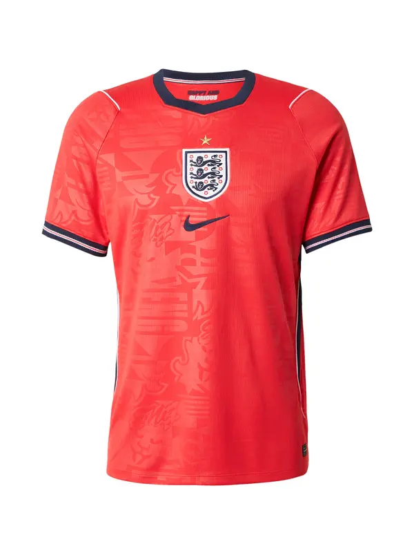 NIKE NIKE Dres 'England Away'  nočno modra / rdeča / svetlo rdeča / bela