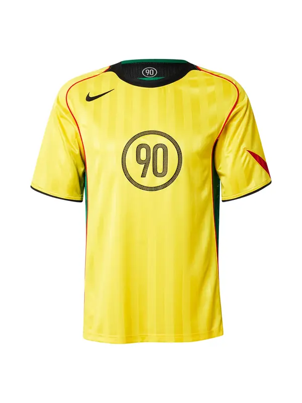 NIKE NIKE Dres 'Total 90 Energy'  rumena / temno zelena / rubin rdeča / črna