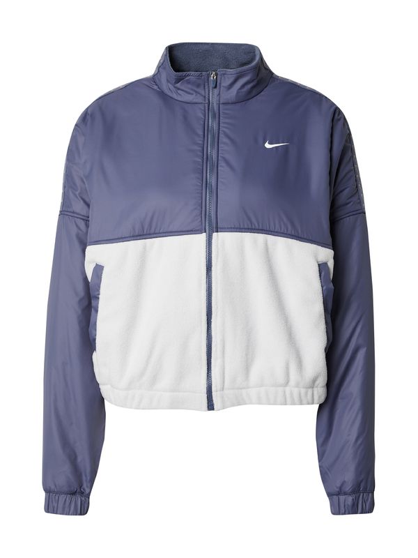 NIKE NIKE Funkcionalna jopa iz flisa 'ONE TF FLC'  bež / golobje modra / bela