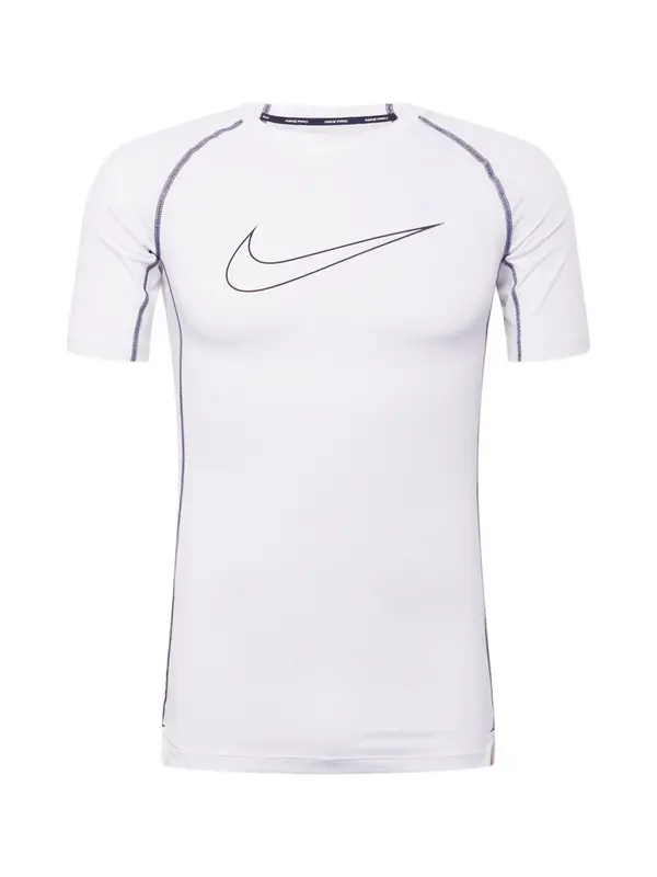 NIKE NIKE Funkcionalna majica  črna / bela