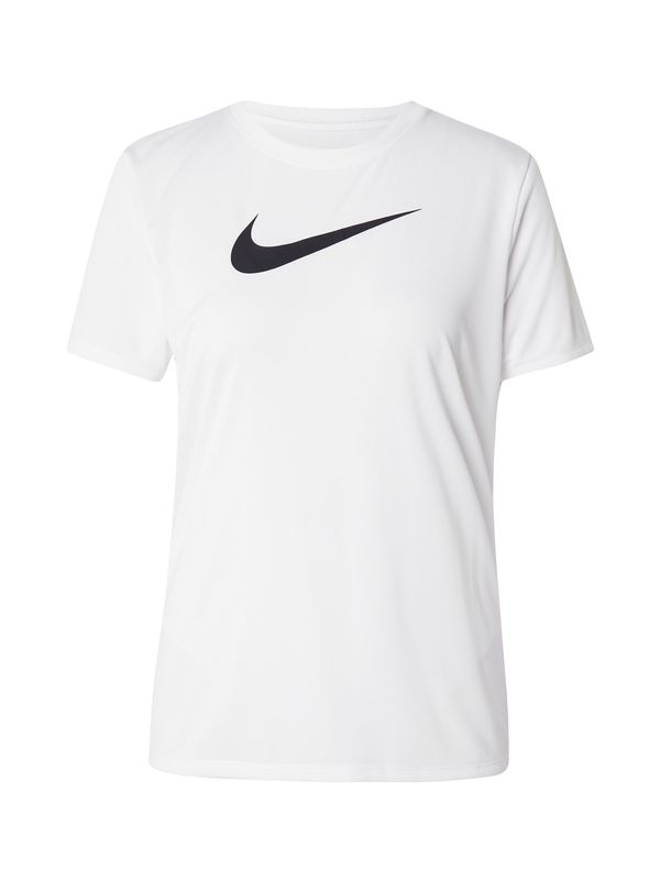 NIKE NIKE Funkcionalna majica  črna / bela