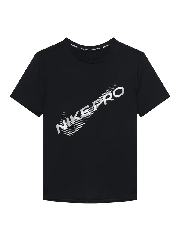 NIKE NIKE Funkcionalna majica  črna / bela
