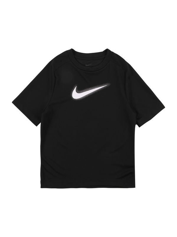 NIKE NIKE Funkcionalna majica  črna / bela