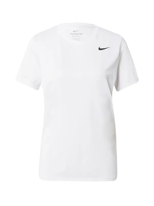 NIKE NIKE Funkcionalna majica  črna / bela