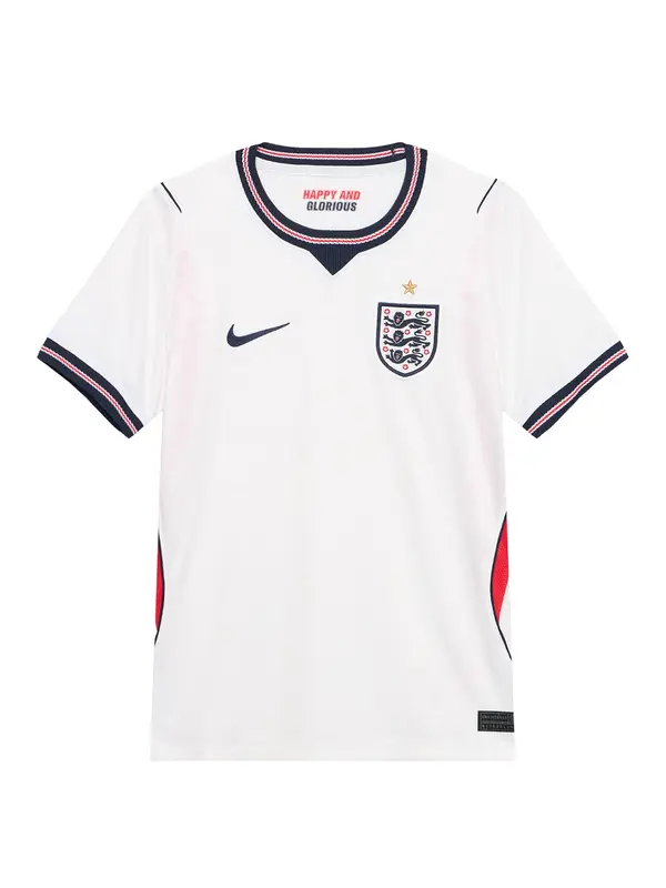 NIKE NIKE Funkcionalna majica 'England Home'  mornarska / zlato-rumena / rdeča / bela