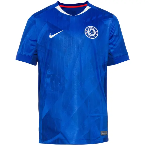NIKE NIKE Funkcionalna majica 'FC Chelsea 25-26 Heim'  temno modra / bela