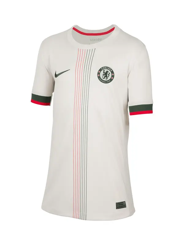 NIKE NIKE Funkcionalna majica 'FC Chelsea London'  siva / rdeča / črna