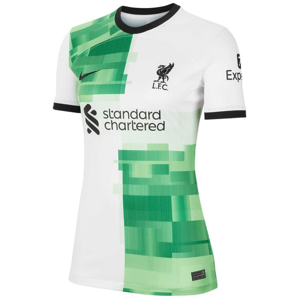 NIKE NIKE Funkcionalna majica 'FC Liverpool'  zelena / črna / bela